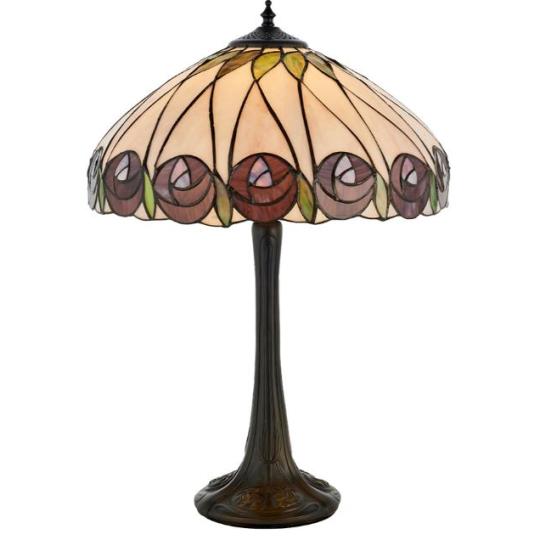rozsa mintas elegans klasszikus kezmuves idotallo  premium meghitt harmonikus egyedi  handmade nosztalgikus stilusos tiffany mintas asztali lampa 1.jpg